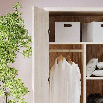 SIRLIG - Wooden Wardrobe - Minimalist Design | Milola