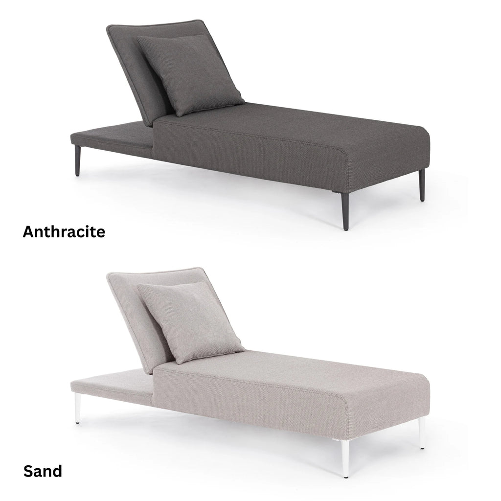 VIPER Single Sunbed Collage - Bizzotto | Milola