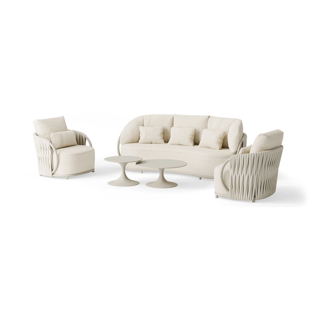 VIVARO Sofa Set in Camel Sand - SUNS | Milola
