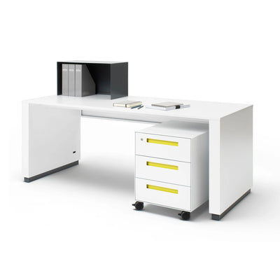 WORK Variabel Adjustable Workstation - in White - Müller | Milola