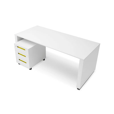 WORK Variabel Adjustable Workstation - in White - Müller | Milola