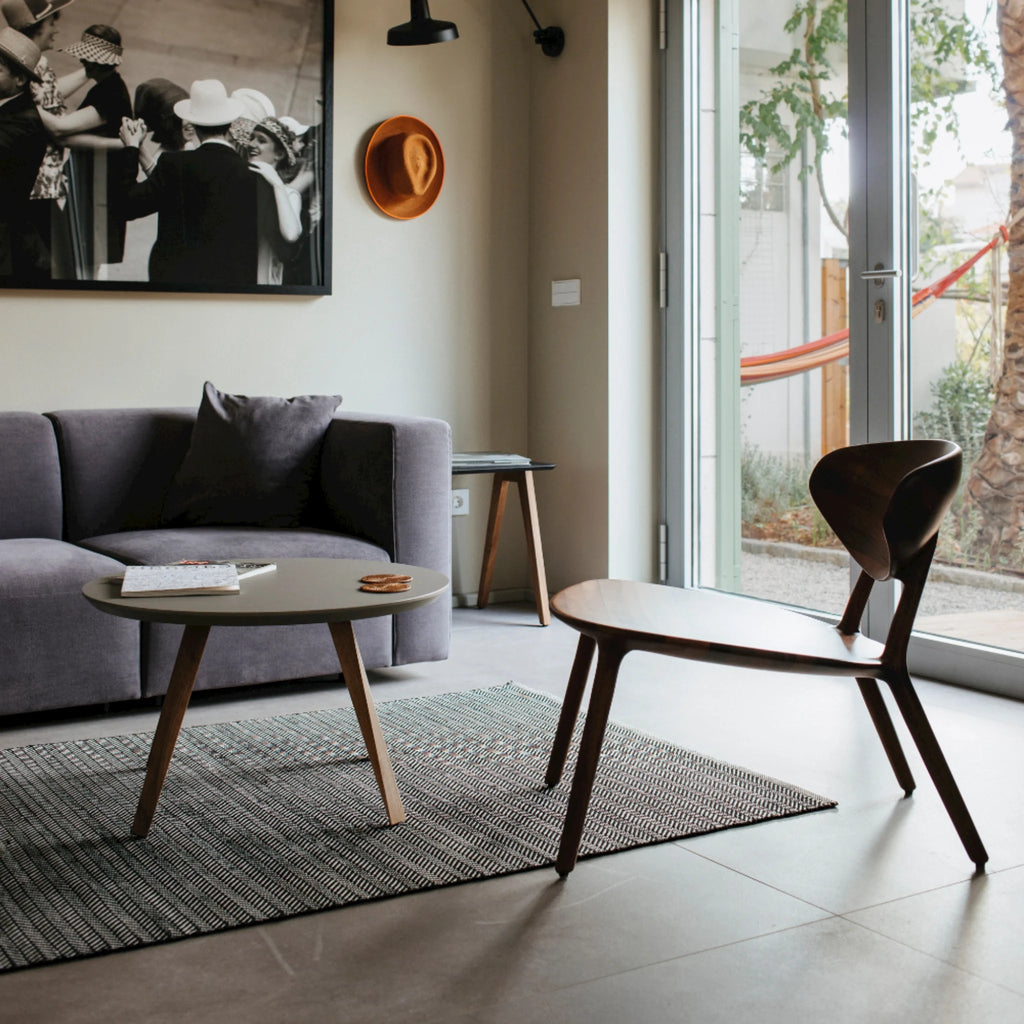WU Lounge Chair in Walnut Natural Oil - Artisan | Milola