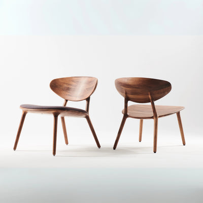 WU Lounge Chair in Walnut Natural Oil - Artisan | Milola