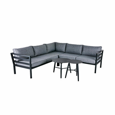 WELDON Outdoor-Ecksofa und Couchtisch