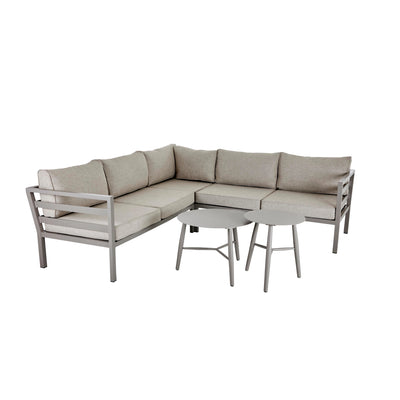 WELDON Outdoor-Ecksofa und Couchtisch