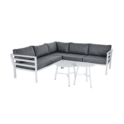 WELDON Outdoor-Ecksofa und Couchtisch