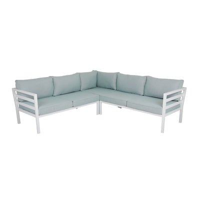 WELDON Outdoor-Ecksofa und Couchtisch