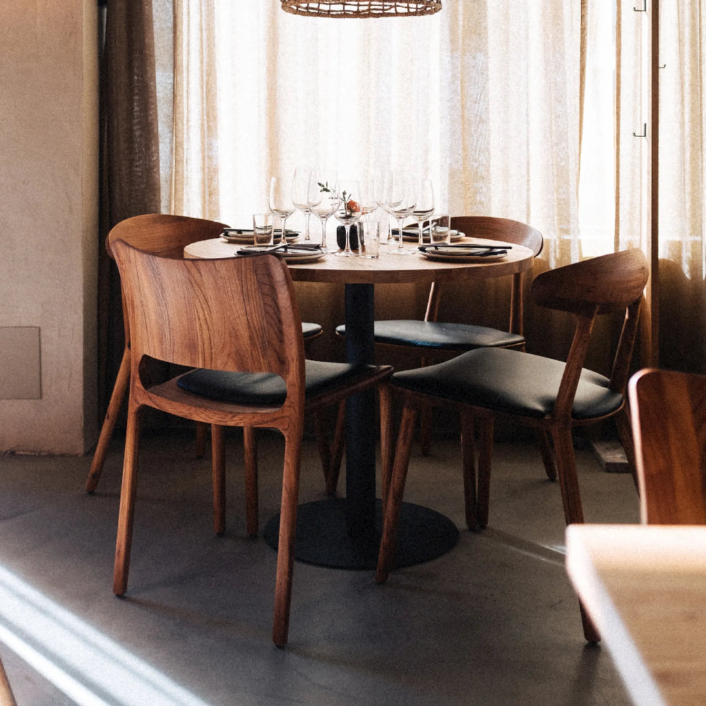 WU Dining Chair in Walnut Natural Oil - Artisan | Milola