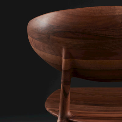 WU Dining Chair in Cherry Dark Oil - Artisan | Milola