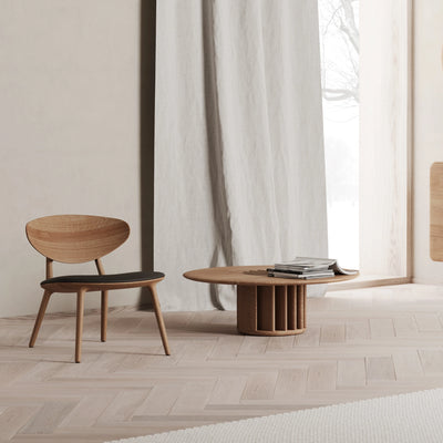 WU Lounge Chair in Walnut Natural Oil - Artisan | Milola