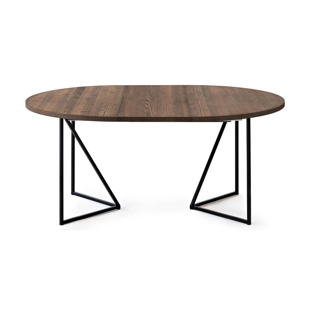 ZET Solid Wood Round Extendable Dining Table - Nordic Design - Kristensen Kristensen | Milola