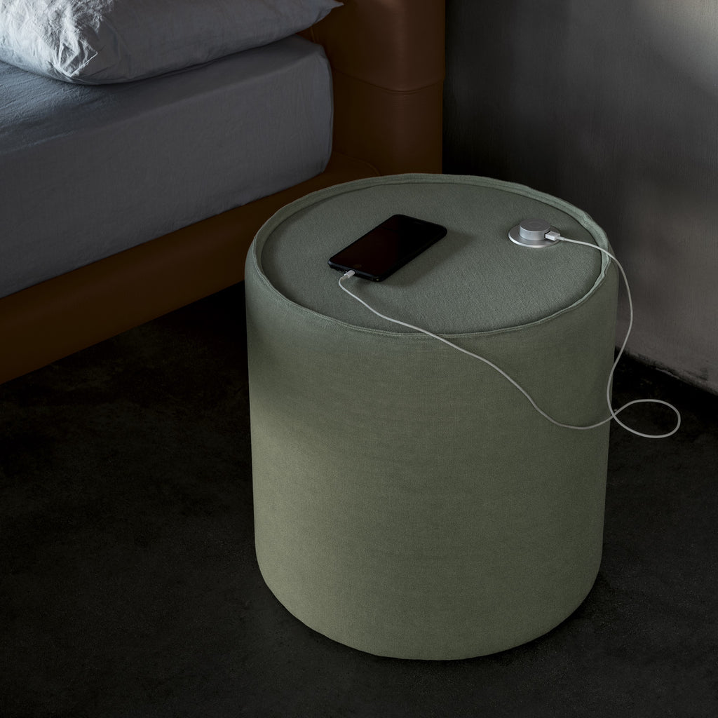 EDITH Pouf / Bedside Table