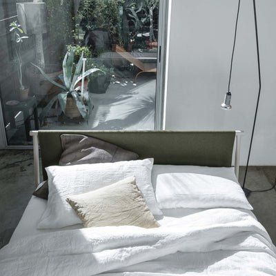 JACK - Upholstered Bed - Scandinavian Design - Bolzan | Milola
