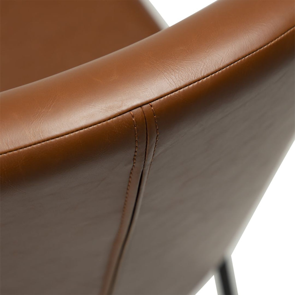 BRACE-Dining Chair-Leather-Danform | Milola