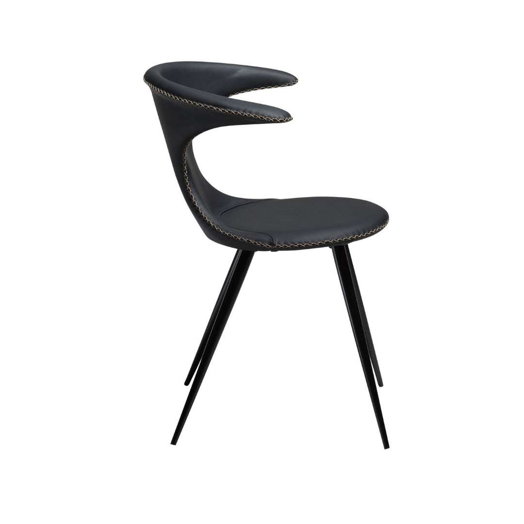 FLAIR-Dining Chair-Leather-Scandinavian Home-Danform | Milola