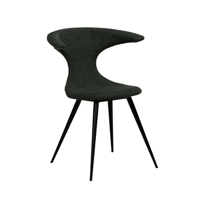 FLAIR - Dining Chair in Sage Green Fabric - Modern Design - Danform | Milola