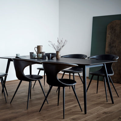 FLAIR - Dining Chair in Black - Modern Design - Danform | Milola