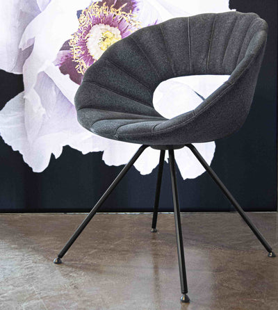 FLOWER-Upholstered-Dining Chair-Tonon Italia | Milola