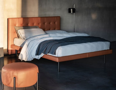 FREEDOM - Upholstered Bed - Elegant Minimalist Bed - Bolzan | Milola