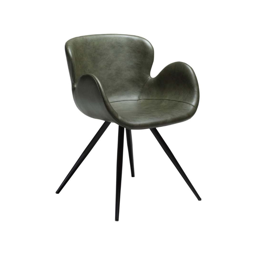 GAIA-Amrchair-Dining Chair-Leather-Danform | Milola