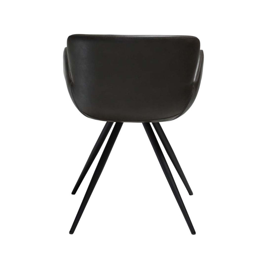 GAIA-Amrchair-Dining Chair-Leather-Danform | Milola