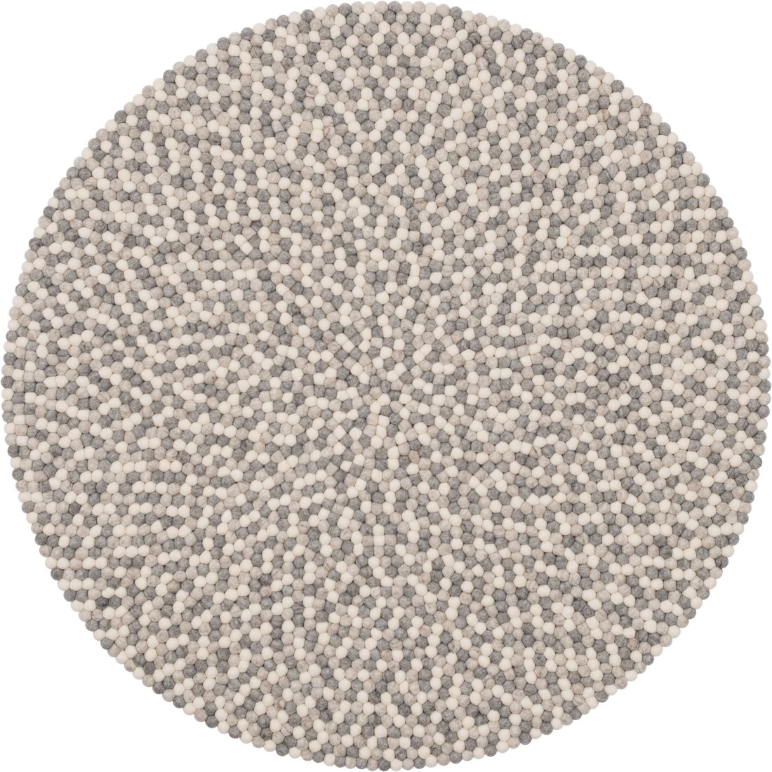 Hella Felt Ball Round Rugs