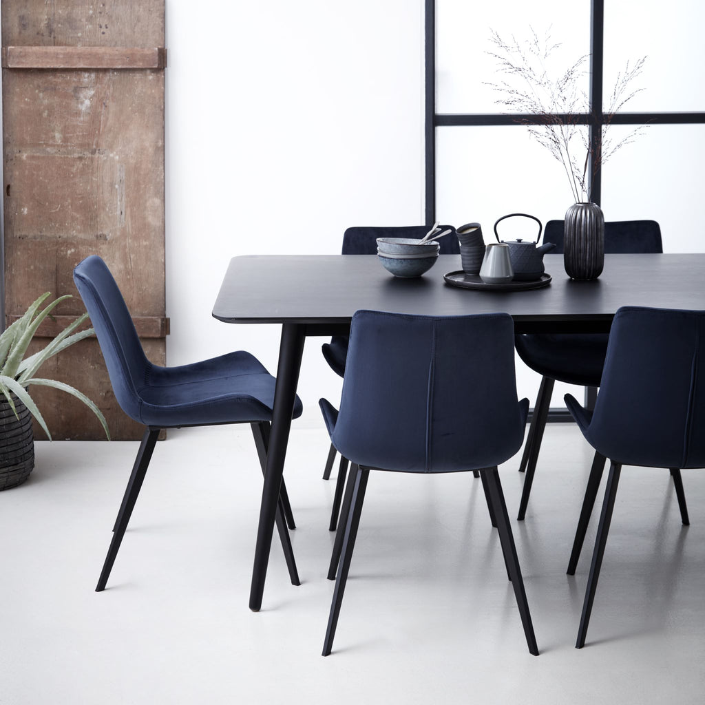 HYPE Dining Chair in Velvet - Danform | Milola