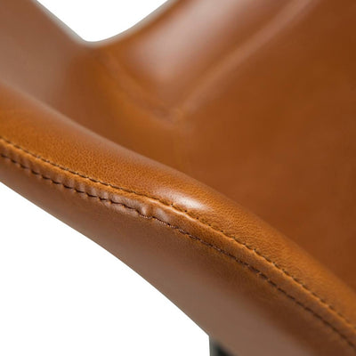 HYPE Counter Stool - Dining Furniture - in Vintage Light Brown - Danform | Milola