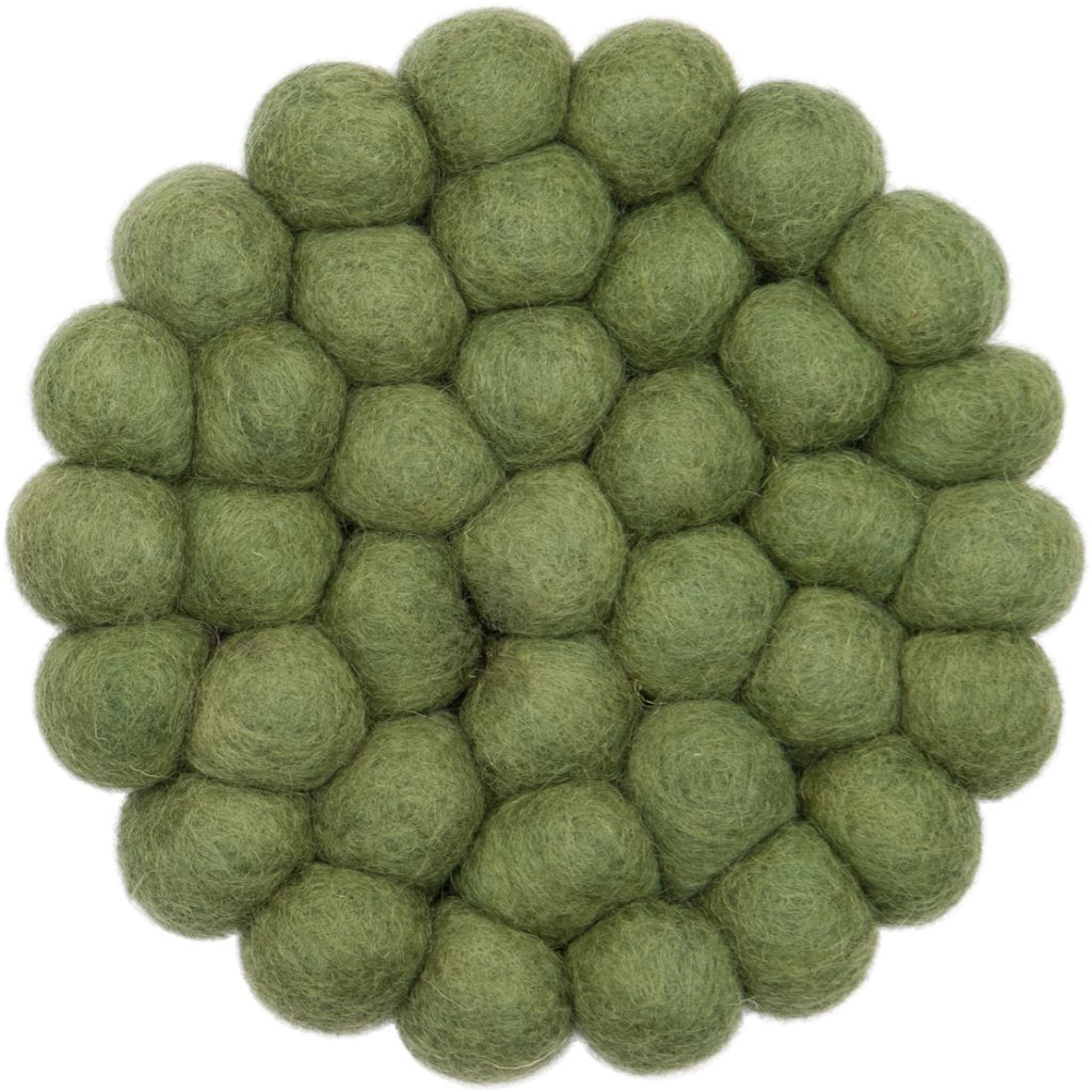 KASPAR Felt Ball Round Rugs - Myfelt | Milola