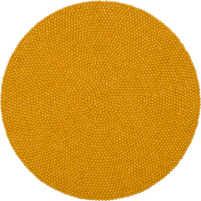 KLARA Felt Ball Round Rugs