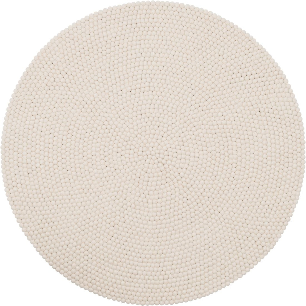 LINÉA Felt Ball Round Rugs - myfelt | Milola