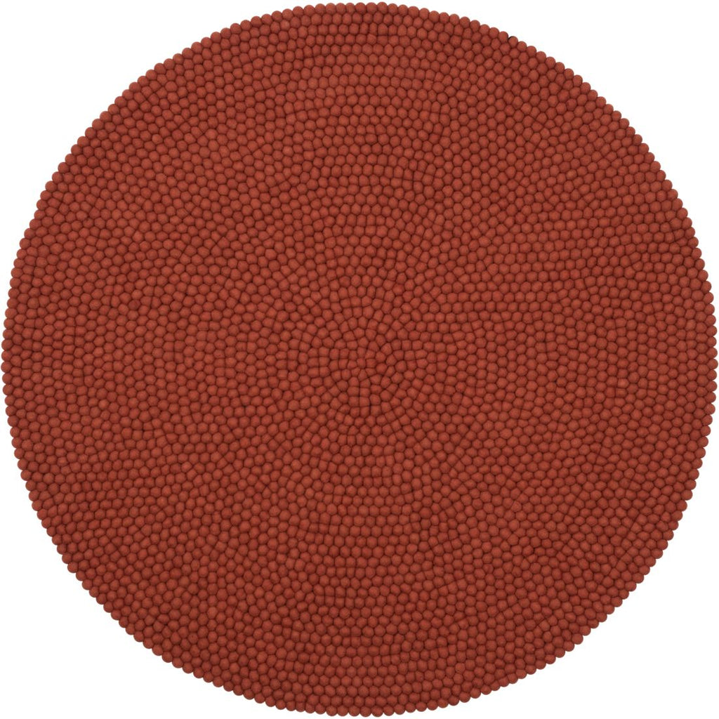 LORA Felt Ball Round Rugs