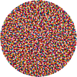 LOTTE Felt Ball Round Rugs - Myfelt | Milola
