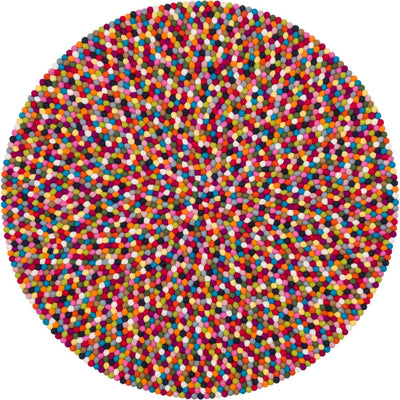 LOTTE Felt Ball Round Rugs - Myfelt | Milola