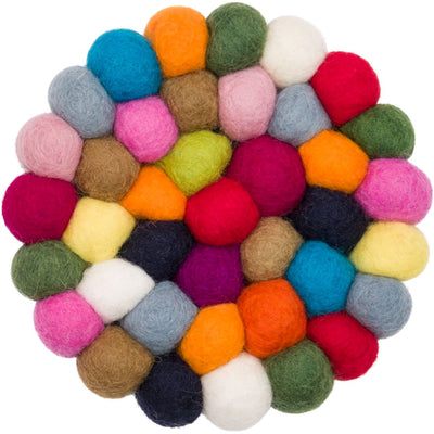 LOTTE Felt Ball Round Rugs - Myfelt | Milola