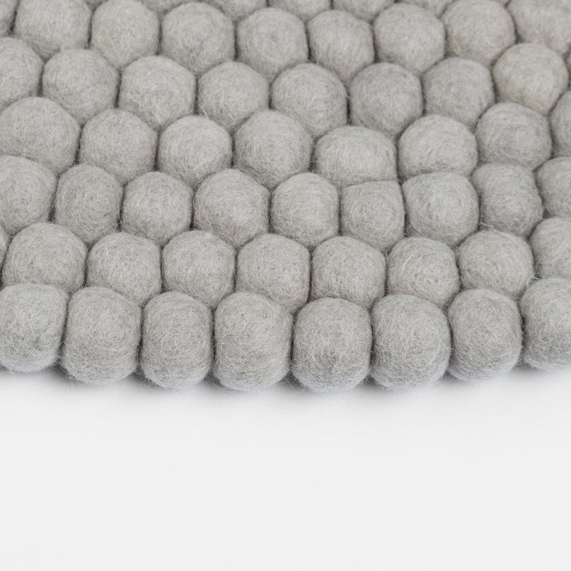 LUIS Felt Ball Round Rugs