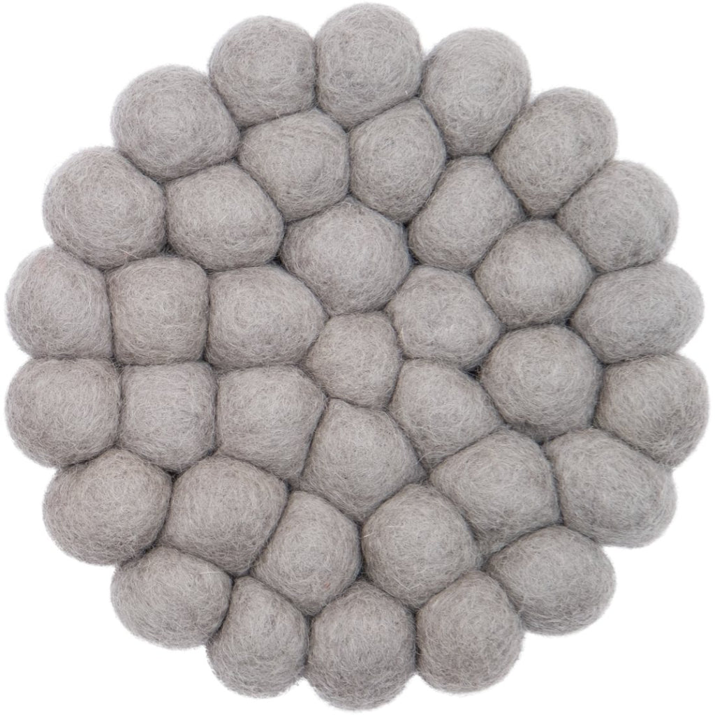 LUIS Felt Ball Round Rugs