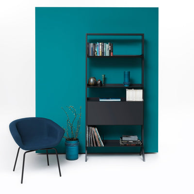 SCALA-Metal-Shelving-Unit-Living Room-Müller | Milola