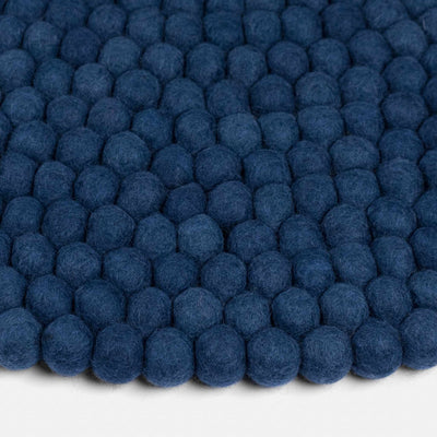 ALVA Felt Ball Round Rugs - myfelt | Milola