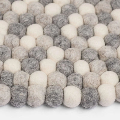 HELLA Felt Ball Round Rugs - Myfelt | Milola