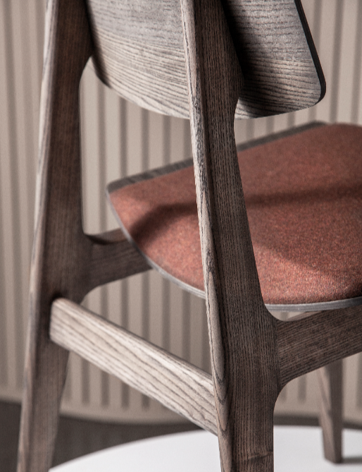 NORDIC-Wooden-Dining Chair-Kristensen Kristensen | Milola