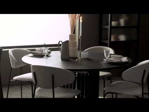Akustik Wood Round Dining Table