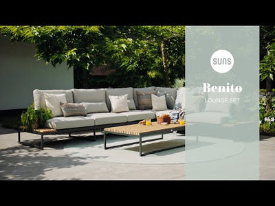 BENITO - Outdoor Lounge Set - Outdoor Furniture - Suns | Milola