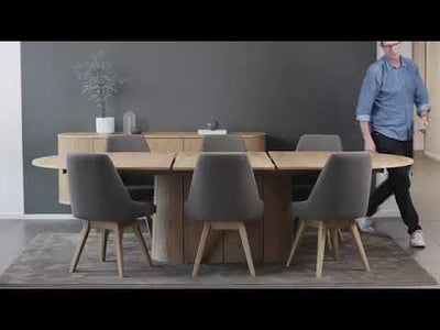 Skovby #115 Extendable Dining Table