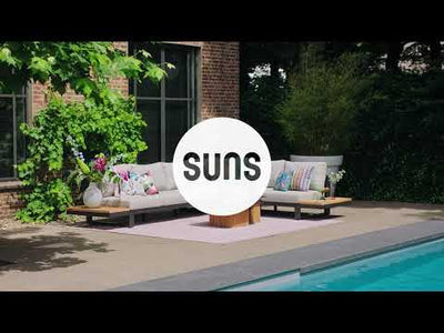 SAVONA Outdoor Sofa in Light Grey - SUNS | Milola
