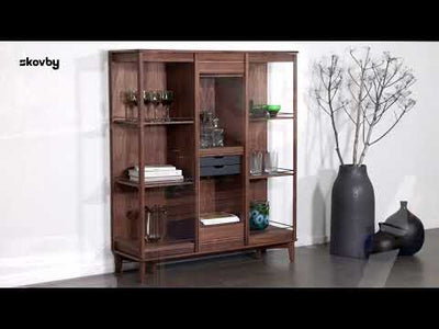 Skovby #546 Dual Furn Bar Cabinet