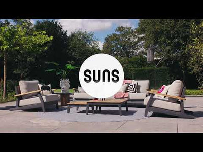 SIENA - Outdoor 3 Seater Sofa Set - Suns | Milola