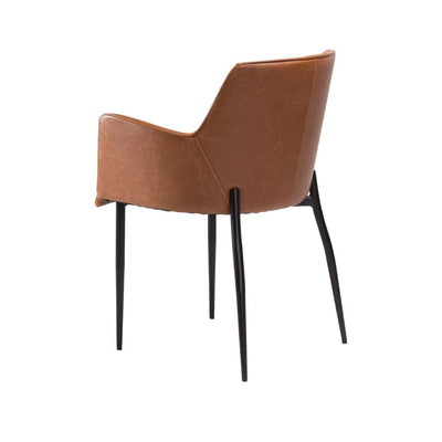 ROMBO-Armchairs-Dining Chair-Leather-Danform | Milola