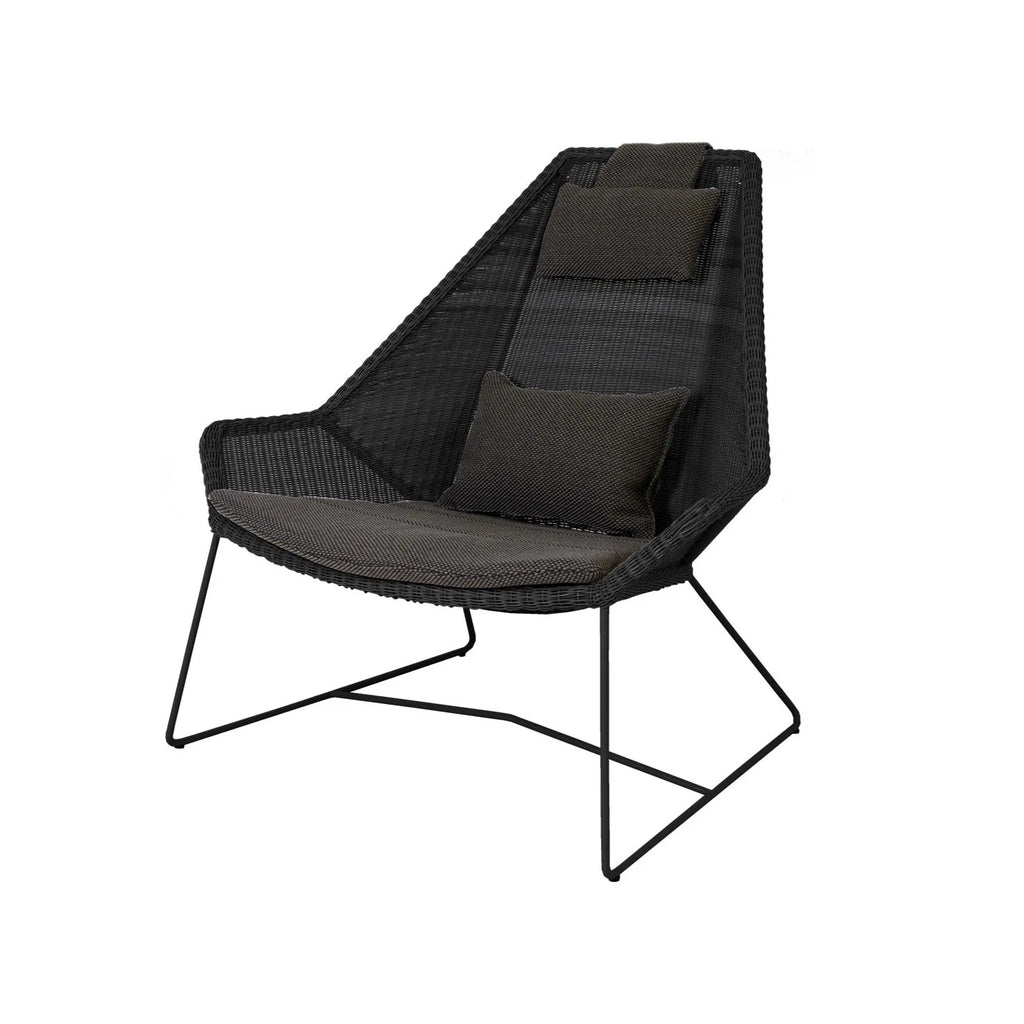BREEZE - Outdoor Highback Chair in Dark Grey - Cane-Line | Milola