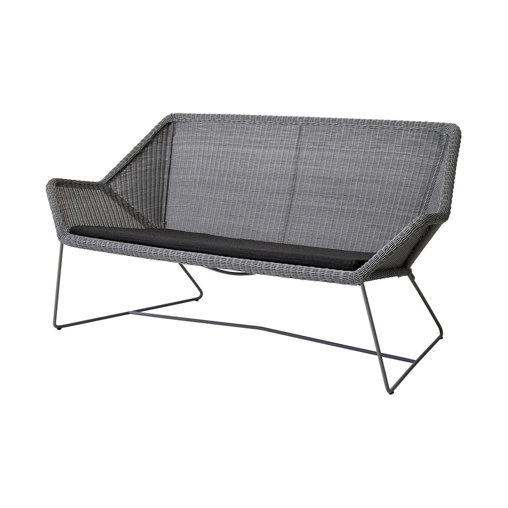 BREEZE - High Quality - Outdoor 2 Seater Sofa in Light Grey - Cane-Line | Milola